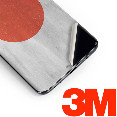 Japanese Flag Distressed Galaxy S10 Skin