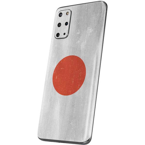 Japanese Flag Distressed Galaxy S20 Plus Skin
