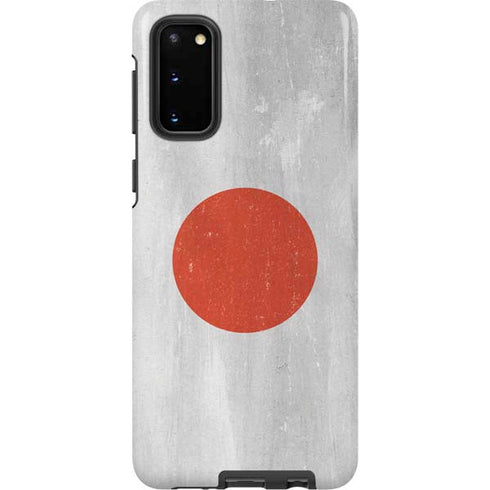 Japanese Flag Distressed Galaxy S20 Pro Case