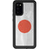 Japanese Flag Distressed Galaxy S20 Waterproof Case