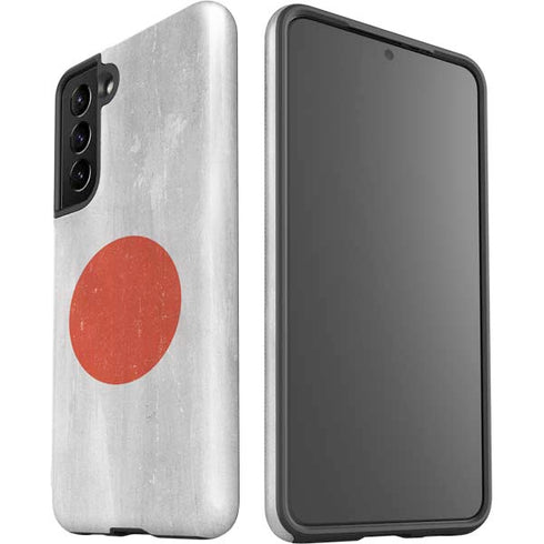 Japanese Flag Distressed Galaxy S21 5G Pro Case
