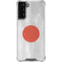 Japanese Flag Distressed Galaxy S21 FE Clear Case