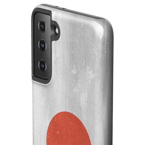 Japanese Flag Distressed Galaxy S21 Plus 5G Pro Case