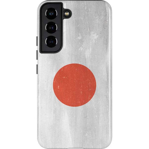 Japanese Flag Distressed Galaxy S22 Pro Case