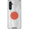 Japanese Flag Distressed Galaxy S23 FE Clear Case