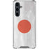 Japanese Flag Distressed Galaxy S23 FE Clear Case