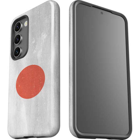 Japanese Flag Distressed Galaxy S23 Pro Case