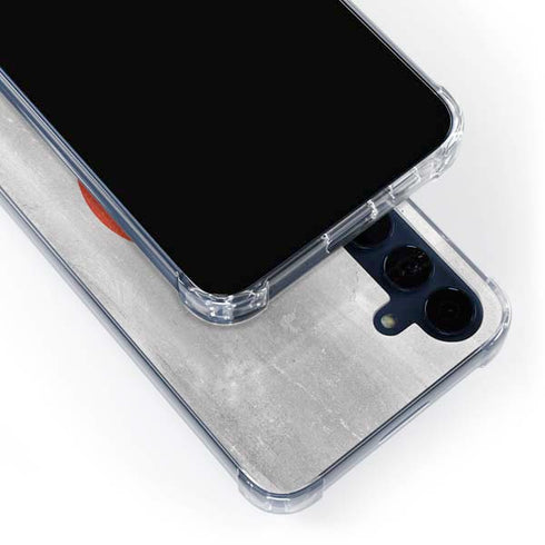 Japanese Flag Distressed Galaxy S24 Clear Case