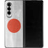 Japanese Flag Distressed Galaxy Z Fold3 5G Skin