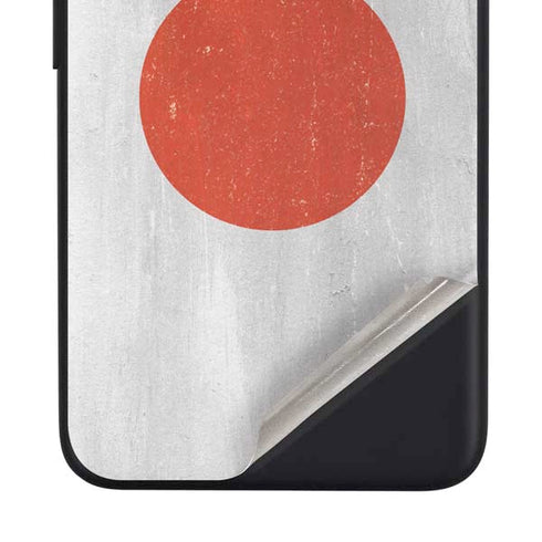 Japanese Flag Distressed Google Pixel 4a Skin