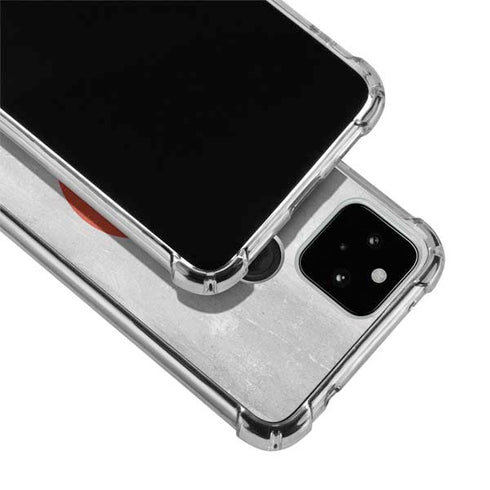 Japanese Flag Distressed Google Pixel 5a 5G Clear Case