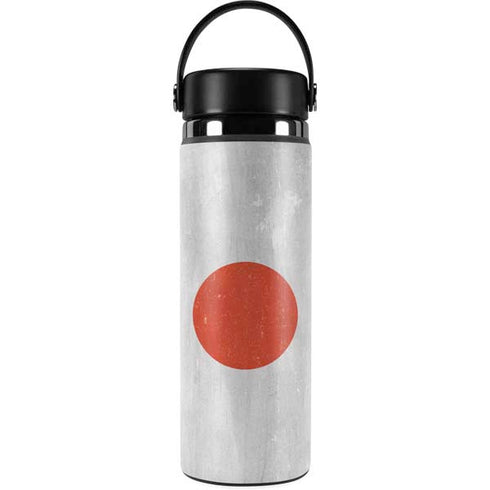 Japanese Flag Distressed Hydro Flask 20oz Wide Mouth Skin