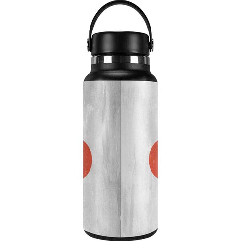Japanese Flag Distressed Hydro Flask 32oz Wide Mouth Skin