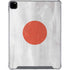 Japanese Flag Distressed iPad Pro 12.9in (2020) Clear Case