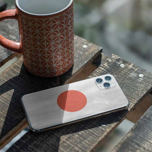 Japanese Flag Distressed iPhone 11 Pro Max Skin