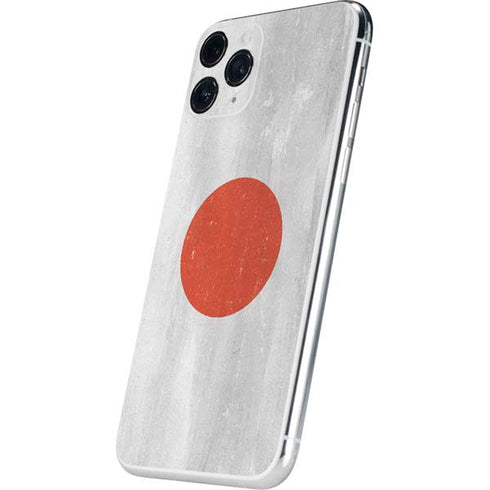 Japanese Flag Distressed iPhone 11 Pro Skin