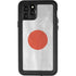 Japanese Flag Distressed iPhone 11 Pro Waterproof Case
