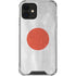 Japanese Flag Distressed iPhone 12 Clear Case