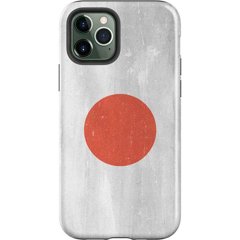 Japanese Flag Distressed iPhone 12 Pro Impact Case
