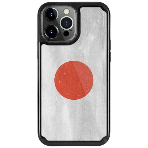 Japanese Flag Distressed iPhone 13 Pro Cargo Case