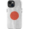 Japanese Flag Distressed iPhone 15 Plus Impact Case