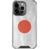 Japanese Flag Distressed iPhone 15 Pro Clear Case