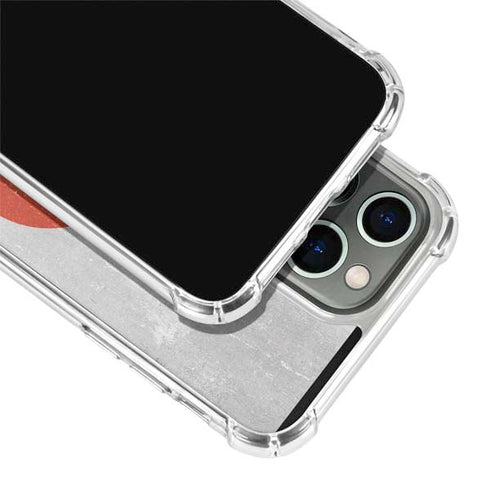 Japanese Flag Distressed iPhone 15 Pro Max Clear Case
