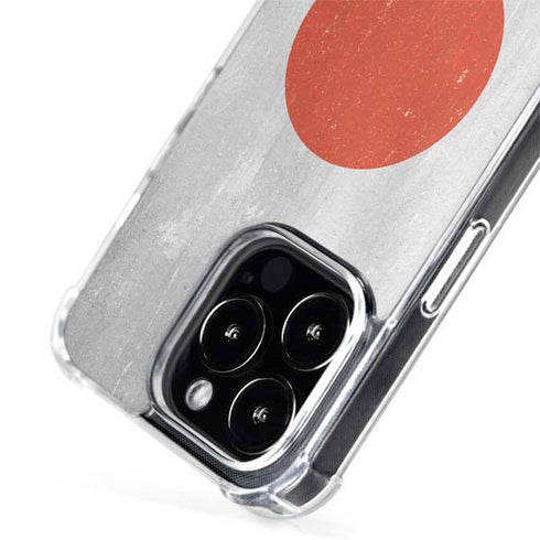 Japanese Flag Distressed iPhone 14 Pro Max MagSafe Case