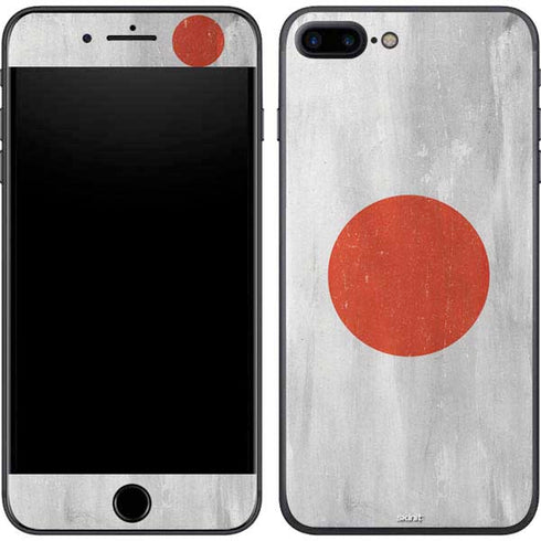 Japanese Flag Distressed iPhone 7 Plus Skin