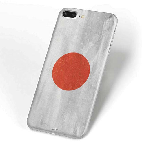 Japanese Flag Distressed iPhone 7 Plus Skin