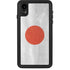 Japanese Flag Distressed iPhone XR Waterproof Case