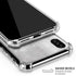 Japanese Flag Distressed iPhone XS Max Clear Case