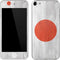 Japanese Flag Distressed Apple iPod Skin