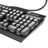 Japanese Flag Distressed K95 RGB PLATINUM Mechanical Gaming Keyboard Skin