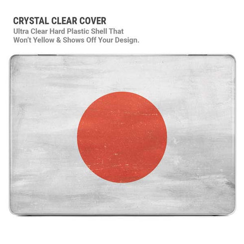 Japanese Flag Distressed MacBook Pro 16in (2019-20) Case plus Skin