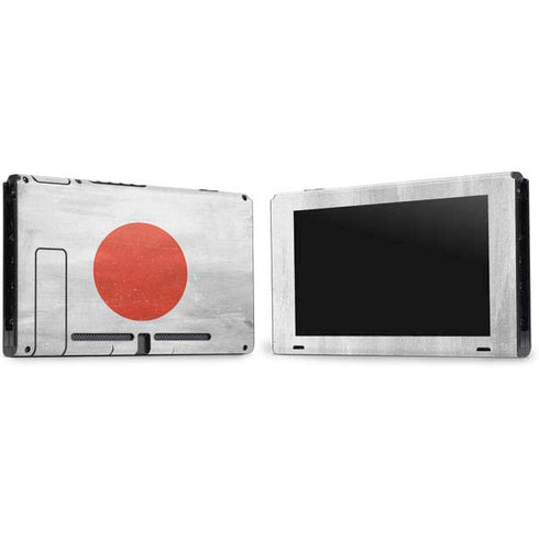 Japanese Flag Distressed Nintendo Switch Bundle Skin