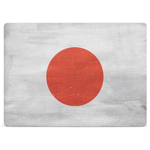 Japanese Flag Distressed Surface Laptop 2 Skin