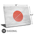 Japanese Flag Distressed Universal Laptop 16in (13 x 9.4in) Skin
