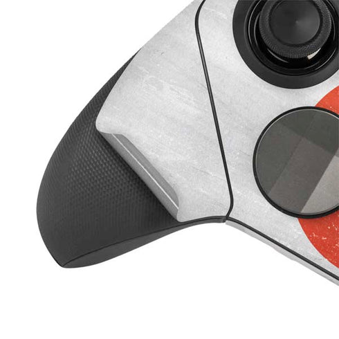 Japanese Flag Distressed Xbox Elite Wireless Controller Series 2 Skin
