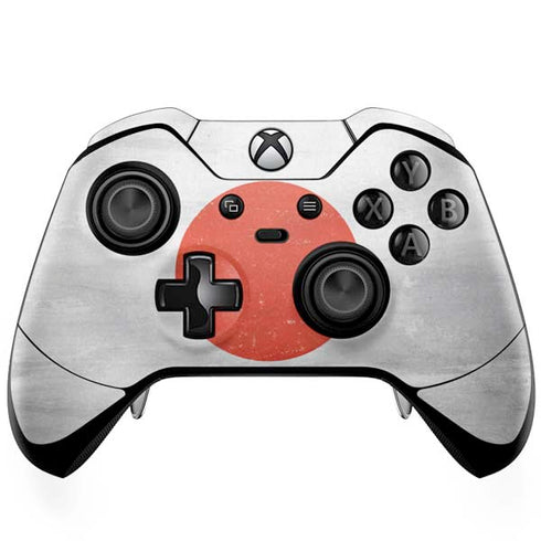 Japanese Flag Distressed Xbox One Elite Controller Skin