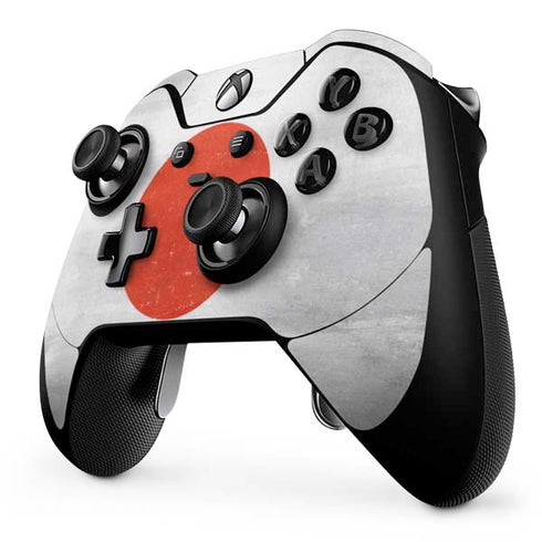 Japanese Flag Distressed Xbox One Elite Controller Skin
