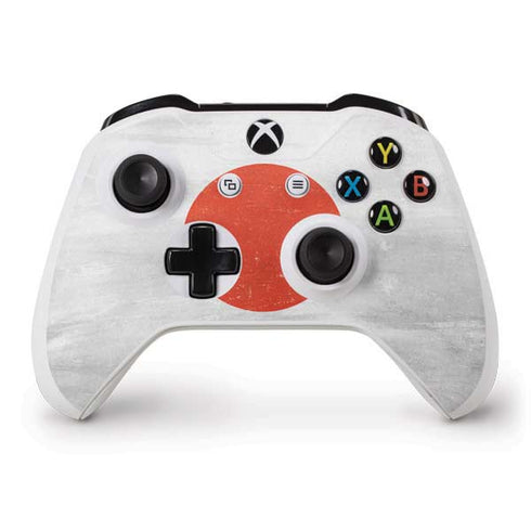 Japanese Flag Distressed Xbox One S Controller Skin