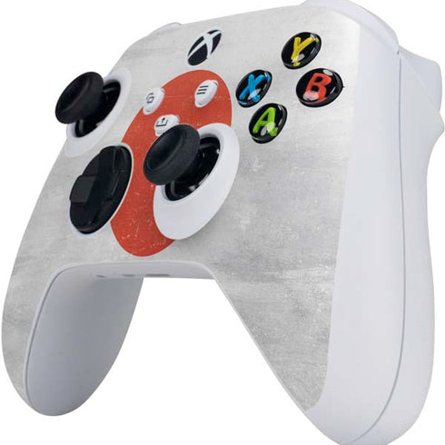 Japanese Flag Distressed Xbox Series S Controller Skin