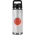Japanese Flag Distressed YETI Rambler 26oz Bottle Skin