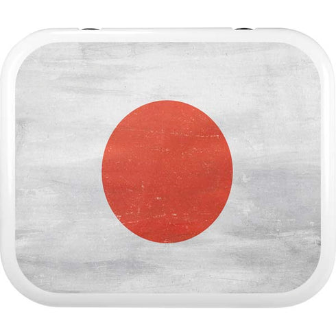 Japanese Flag Distressed YETI Roadie 24 Hard Cooler Skin