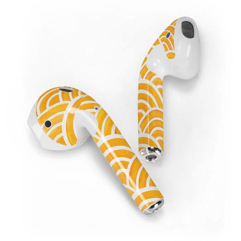 Cat Coq Japanese Wave Apple AirPods Skin