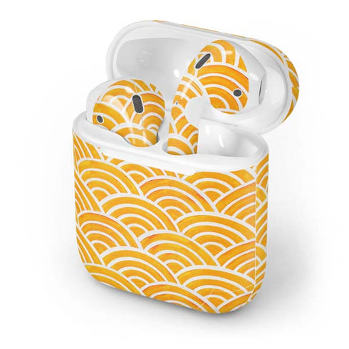 Cat Coq Japanese Wave Apple AirPods Skin