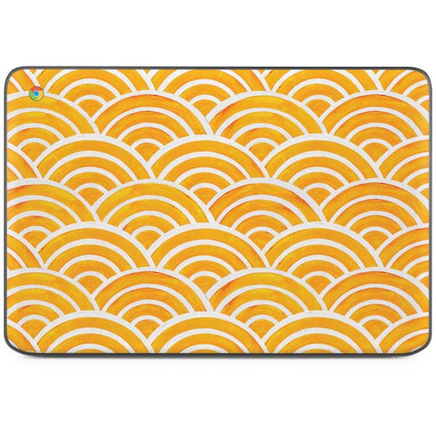 Japanese Wave by Cat Coq HP Chromebook Skin
