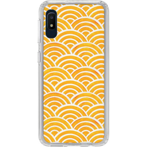 Cat Coq Japanese Wave Galaxy A10e Clear Case
