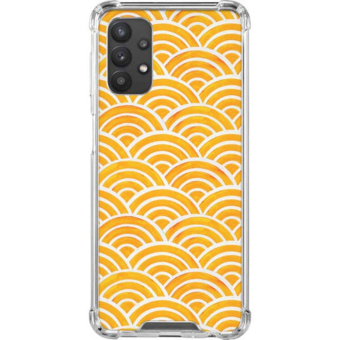 Cat Coq Japanese Wave Galaxy A32 5G Clear Case